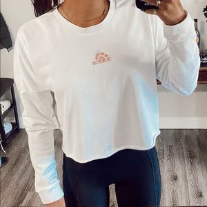 Adidas White Long Sleeve Shirt